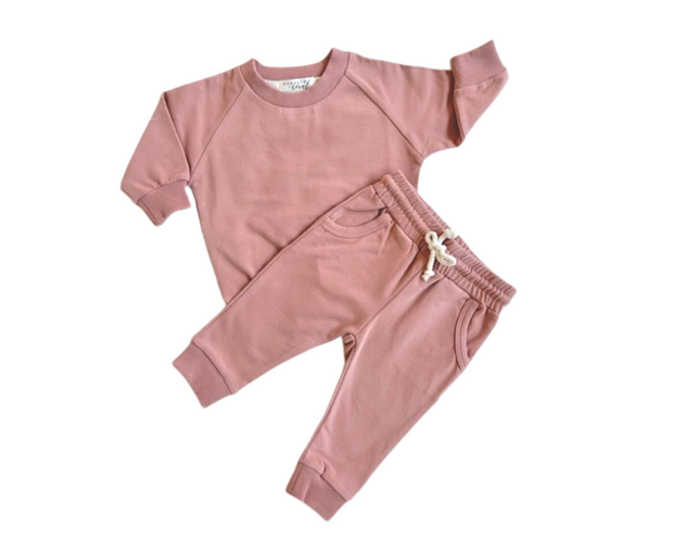 Gender Neutral Organic Baby Lounge Sets-Several Colors and Sizes