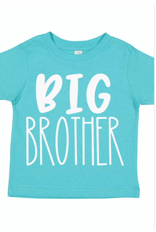 Big Brother Aqua Sibling Shirt